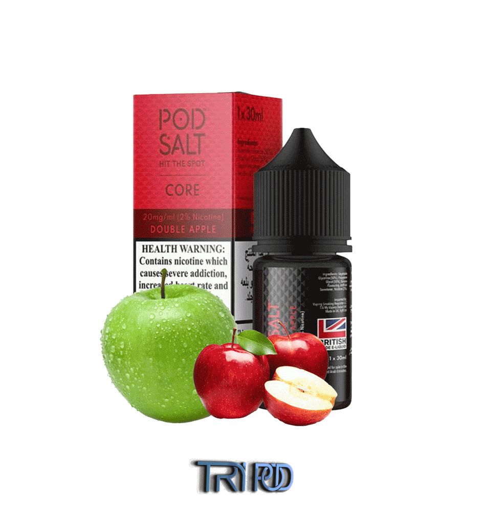سالت نیکوتین دو سیب پاد سالت POD SALT DOUBLE APPLE