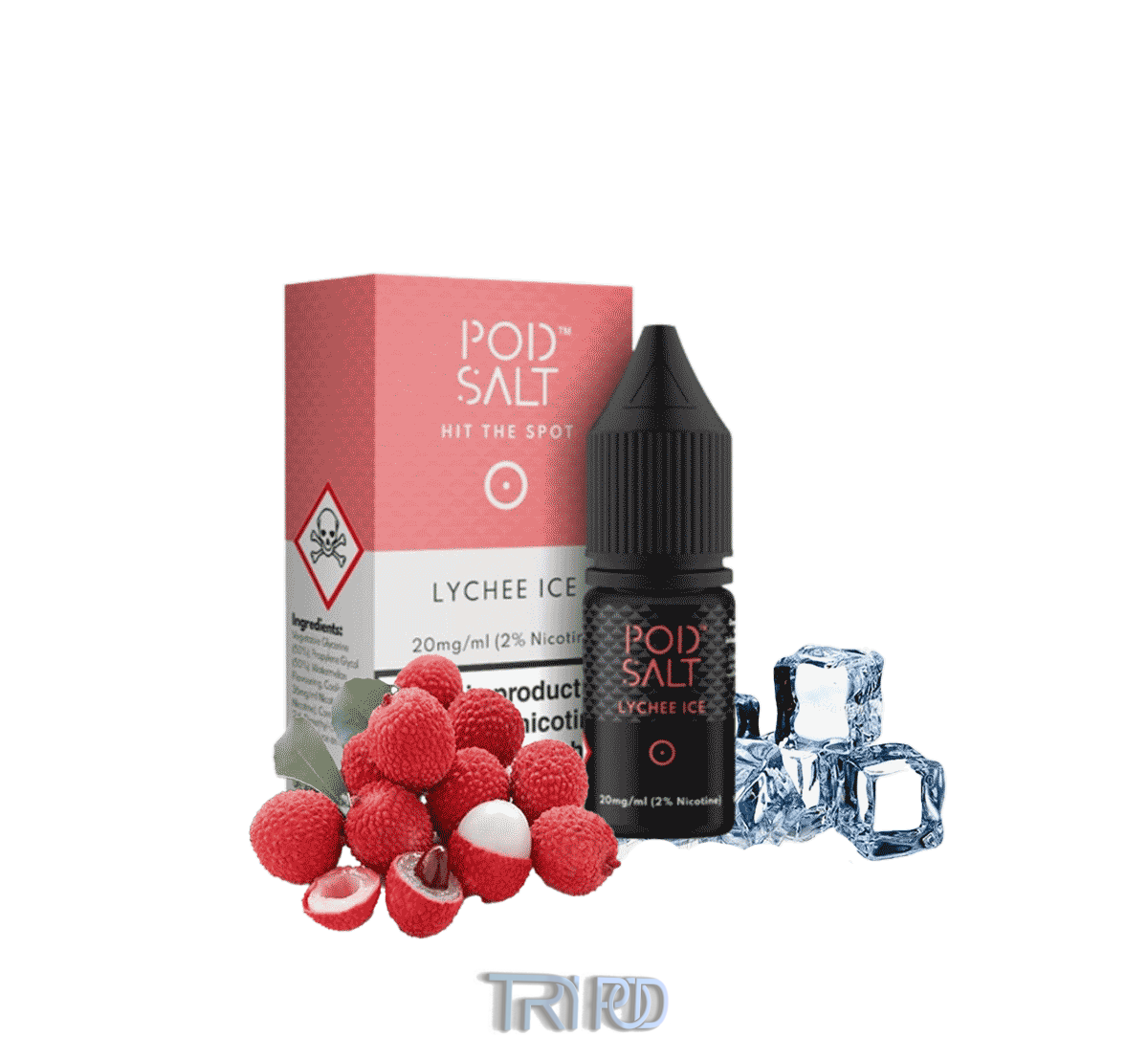 سالت نیکوتین لیچی یخ پاد سالت POD SALT LYCHEE ICE