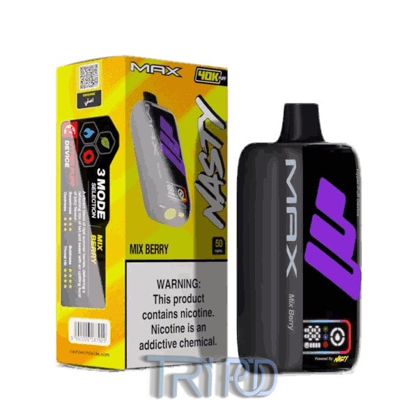پاد یکبار مصرف مکس 40000 نستی NASTY MAX 40K DISPOSABLE POD