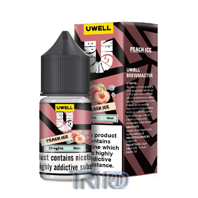 سالت هلو یخ یوول (10میل) UWELL PEACH ICE